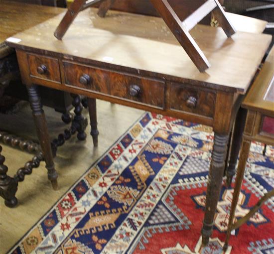 Mahogany side table